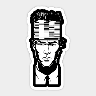 mnemonic_data_glitch_ Sticker